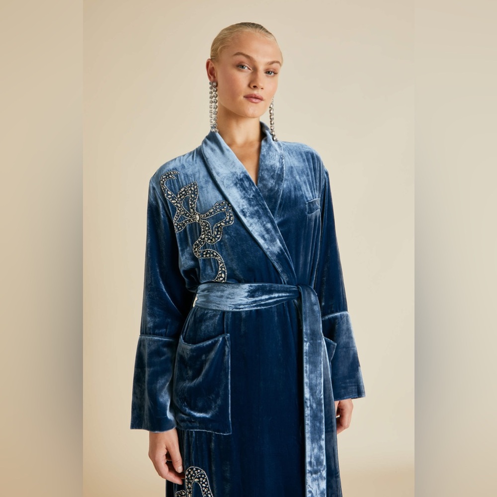 In Search Of: Olivia von Halle Velvet Robe